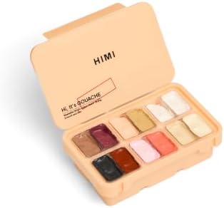 Gouache Paint Set, 12 Colors 12g, for Artists and Beginners