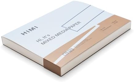 Mix Media Paper Pad 9 by 12 inch (180g/m2) 90 Sheets Mix Paper Pad